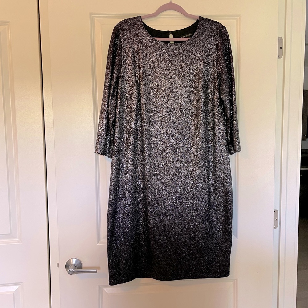 Sparkle 3/4 Sleeve Dress